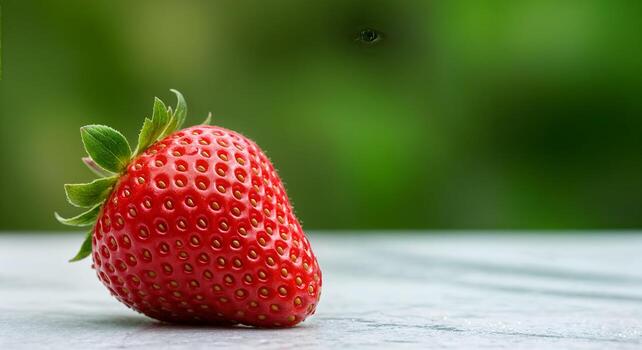 Original strawberry photo before background removal